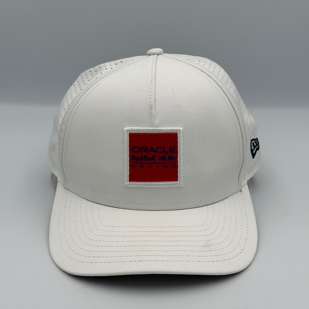 F1 Racing New Era Mens Oracle Red Bull Racing 9FORTY Snapback Hat OSFM White